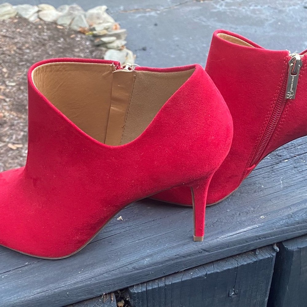 Jessica Simpson Faux Suede Booties
